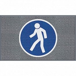 мат с логотипом Движение пешеходам горизонт._300x3005